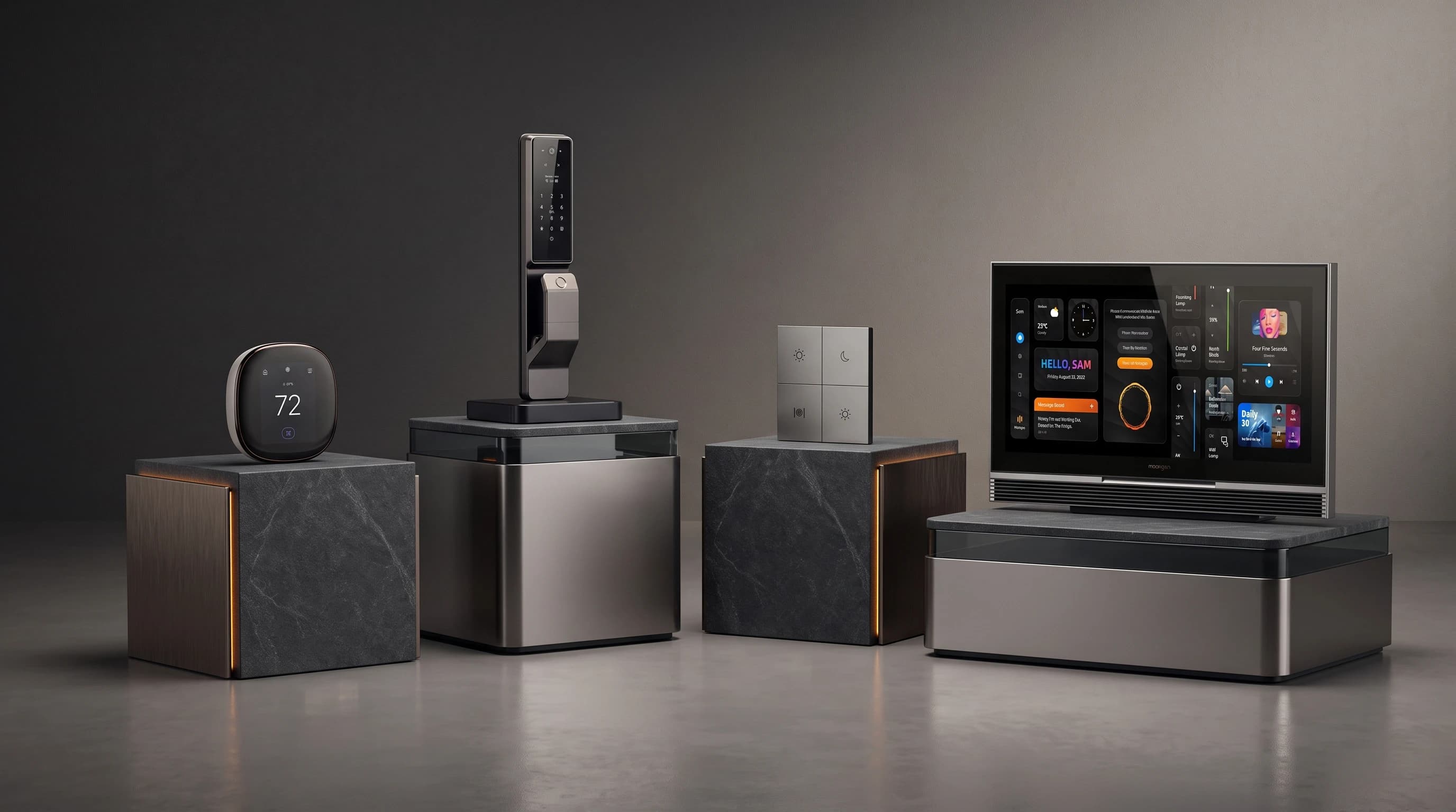 Smart 1BHK smart home devices