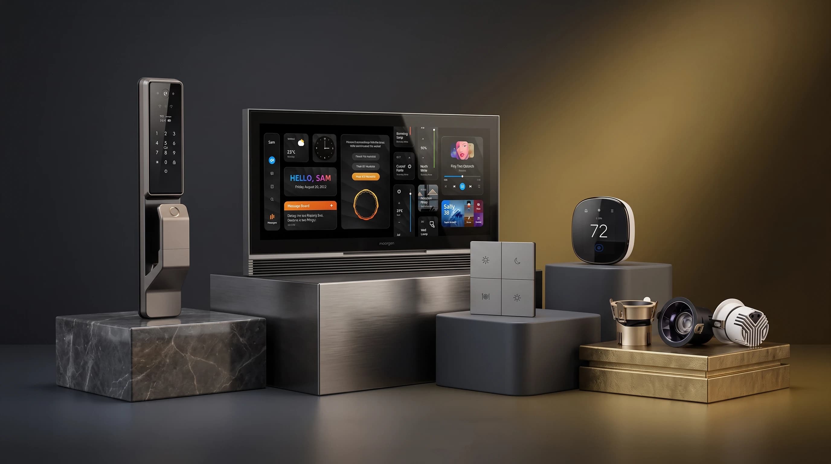 Smart 2BHK smart home devices